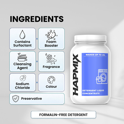 Hapmix Laundry Detergent Concentrate – 1 Bottle Makes 10 Litres