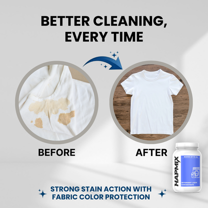 Hapmix Laundry Detergent Concentrate – 1 Bottle Makes 10 Litres
